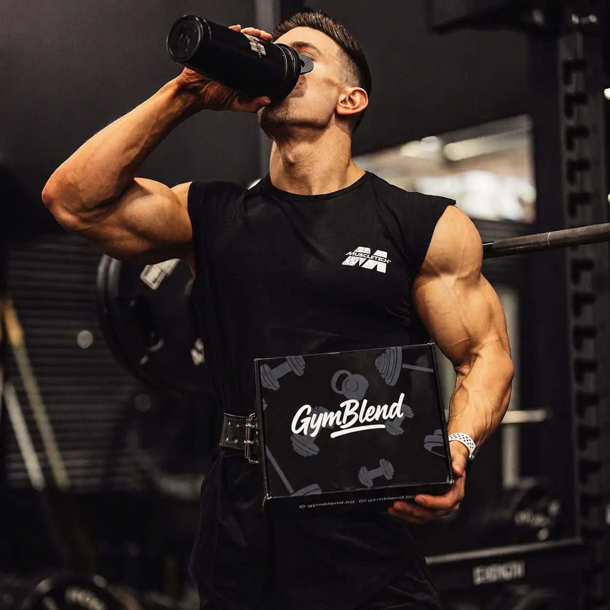 GymBlend мъжка фитнес кутия